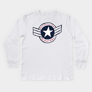 Metropolitan Riveteeeers Kids Long Sleeve T-Shirt